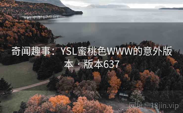 奇闻趣事：YSL蜜桃色WWW的意外版本 · 版本637